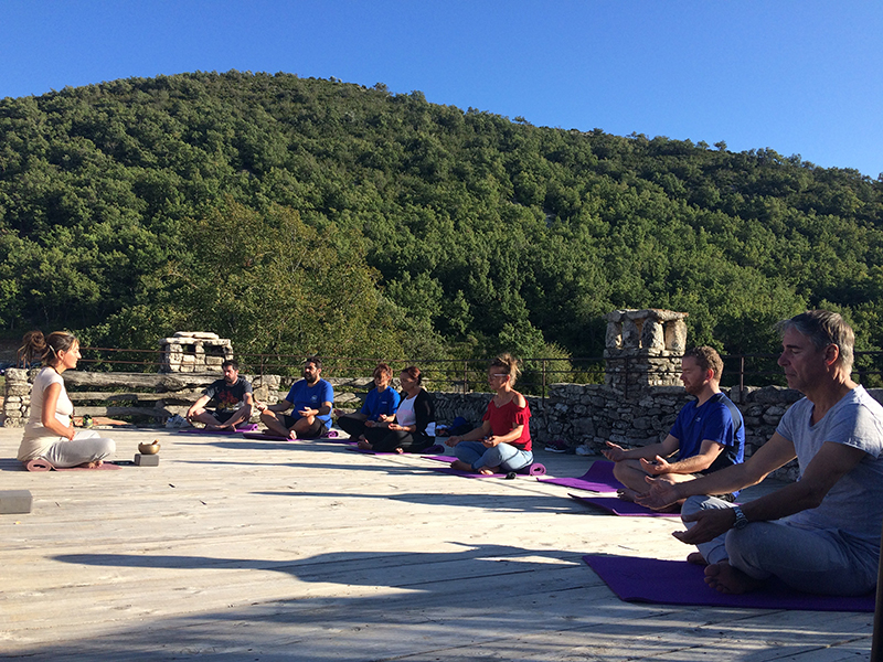 meditation de groupe, Luberon